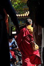 Monks in the Yonghe Temple