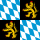 The variant used by Wittelsbachs who inherited the Palatinate in the mid-14th century