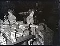 Books for lending library, Mitchell Building, 1943