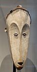 Fang mask used for the ngil ceremony. Wood, 19th century