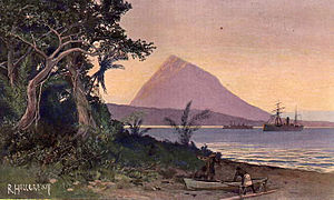 Port de Saluafata (R. Hellgrewe, 1908), c. 15 km a l'est d'Apia