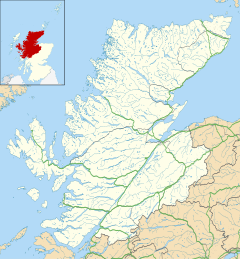 Balintore is located in Highland