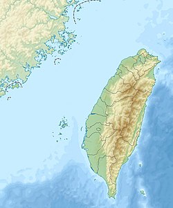 1920年花蓮地震在臺灣的位置