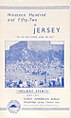 1952 Jersey holiday events brochure, using the popular Gill Sans-led British style of the period