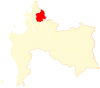 Location of Florida commune in the Biobío Region