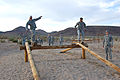 Soldiers of the 2nd Squadron training at Fort Irwin.
