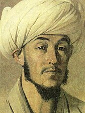 Portrait of a man in a white turban (1867)