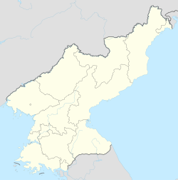 Chŏngju is located in North Korea