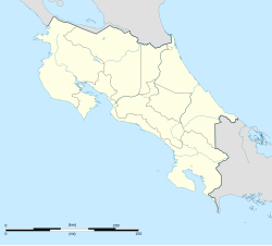 Mata de Plátano district location in Costa Rica