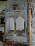 Jacobean tomb, south aisle.