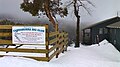 Cabramurra Ski Club has a poma and clubhouse for the private use of members