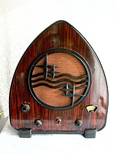 Philips Art Deco radio set (1931)