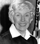 Muriel Humphrey Brown, esposa de Hubert Humphrey. También fue senadora por Minnesota.