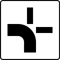 IV-6 Priority road direction