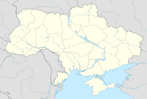Вища ліга регбі. Карта розташування: Україна