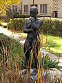 Standing figure, (1981–82); 3/4-to-full life size bronze.
