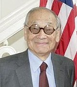 I. M. Pei, architect behind the pyramid of the Louvre, which is its main attraction; also designed the Rock and Roll Hall of Fame museum