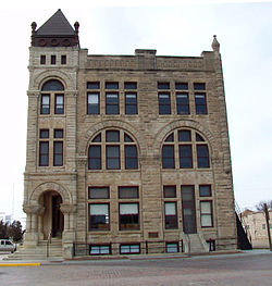 Ness County Bank building (2013)