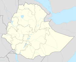 德布雷塞特在埃塞俄比亚的位置