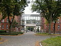 Münster, Leonardo-Campus-Haupteingang (ehemalige Von Einem-Kavallerie-Kaserne)
