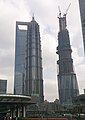 兴建中的上海中心大厦（2013年3月2日）