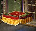The royal Jhula in Moti Mahal City Palace at Udaipur, India