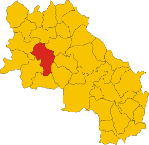 Localizarea Sovicille în Provincia Siena