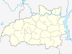 Yuryevets is located in Ivanovo Oblast