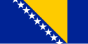 Flag of ಬೊಸ್ನಿಯ ಮತ್ತು ಹೆರ್ಜೆಗೊವಿನ