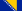 Bosnia-Hercegovinas flagg