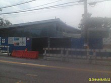 The Mariners' Harbor Library on South Avenue, under construction