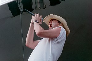 Zander performing in Hallandale Beach, Florida, 2006