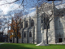 מבנה כנסיית אוניברסיטת פרינסטון