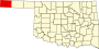 Cimarron County map