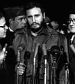 Fidel Castro arrives MATS Terminal, Washington, D.C., 1959 April 15