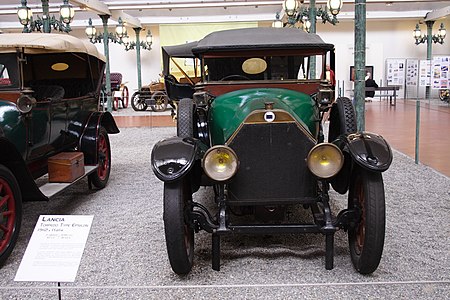 1912 Epsilon Torpedo på Musée National de l'Automobil.