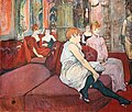 Au Salon de la rue des Moulins vom Henri de Toulouse-Lautrec