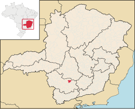 Kaart van Campo Belo