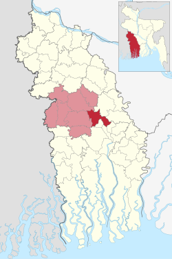 Location of Abhaynagar
