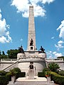 Image 51The Lincoln Tomb in Oak Ridge Cemetery, Springfield, where Abraham Lincoln is buried alongside Mary Todd Lincoln and three of their sons. The tomb, designed by Larkin Goldsmith Mead, was completed in 1874. Photo credit: David Jones (from Portal:Illinois/Selected picture)