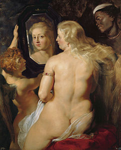 Venuso ĉespegule, 1615
