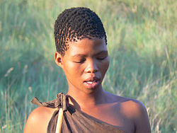 Moteris iš Botsvanos