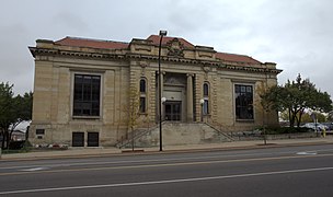 Carnegie Library, built in 1904 in Akron, Ohio