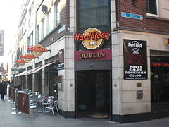 Hard Rock Cafe in Temple Bar, Dublin