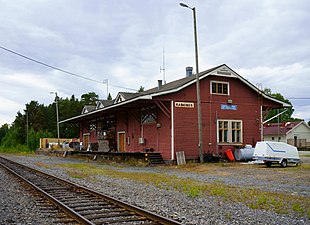 Old freight station of Kaskinen