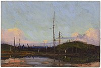 Evening, Fall 1913. Sketch. Thomson Collection, Art Gallery of Ontario, Toronto