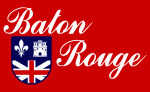 Официјално знаме на Батон Руж