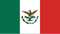 Bandiera messicana in uso dal 1893 al 1916