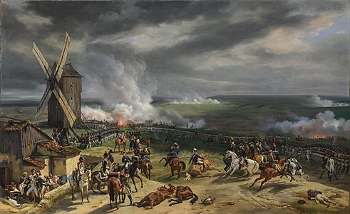 法国在瓦尔密战役中击败普鲁士 (1792年9月29日)