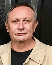 Mallinder after a Blancmange gig at Gorilla, Manchester, 2022